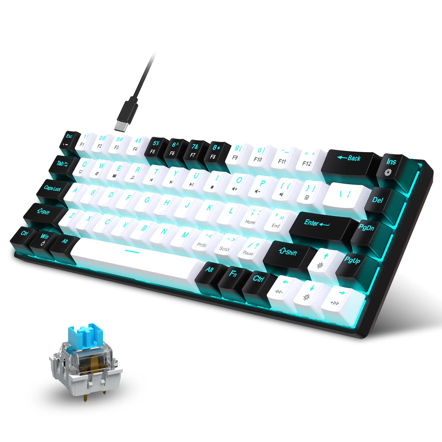 65% Keys Mechanical Keyboard