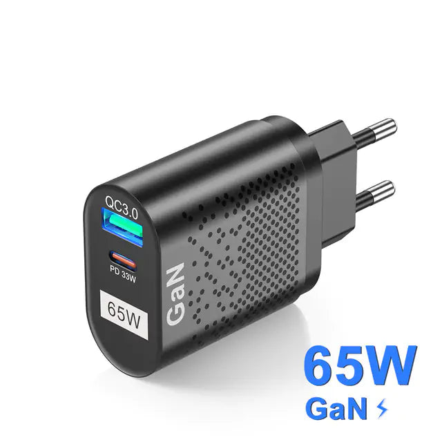 Fast 65W! USB Charger