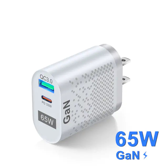 Fast 65W! USB Charger