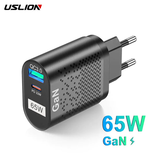 Fast 65W! USB Charger