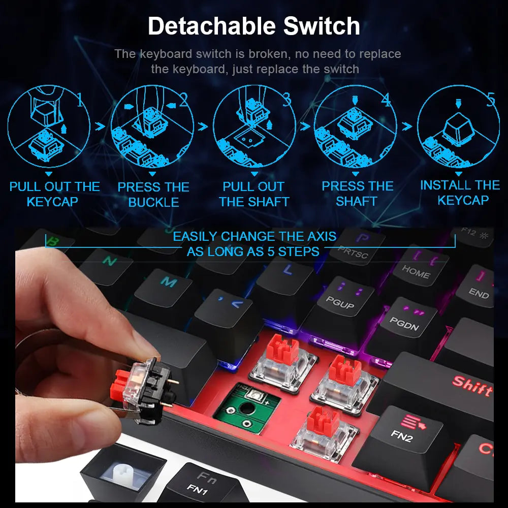 60% Mechanical Gaming Keyboard