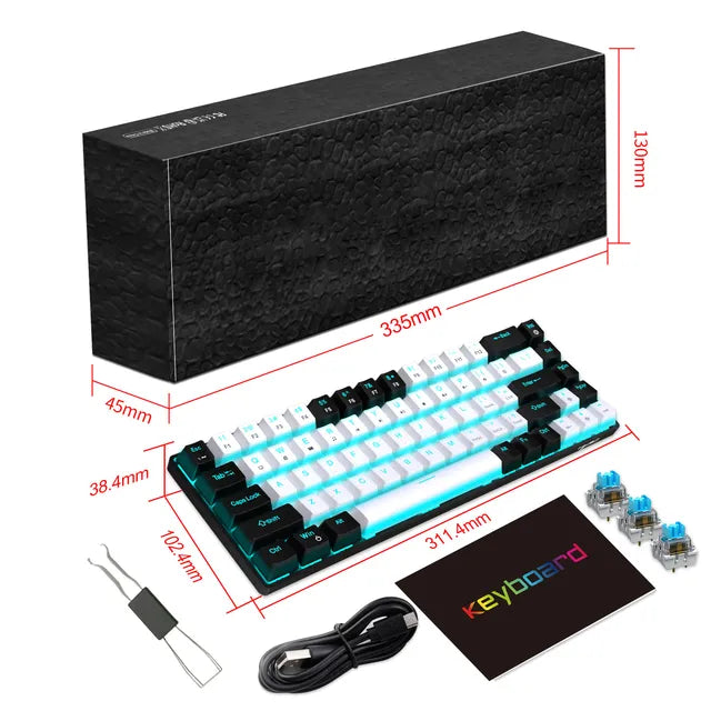 65% Keys Mechanical Keyboard