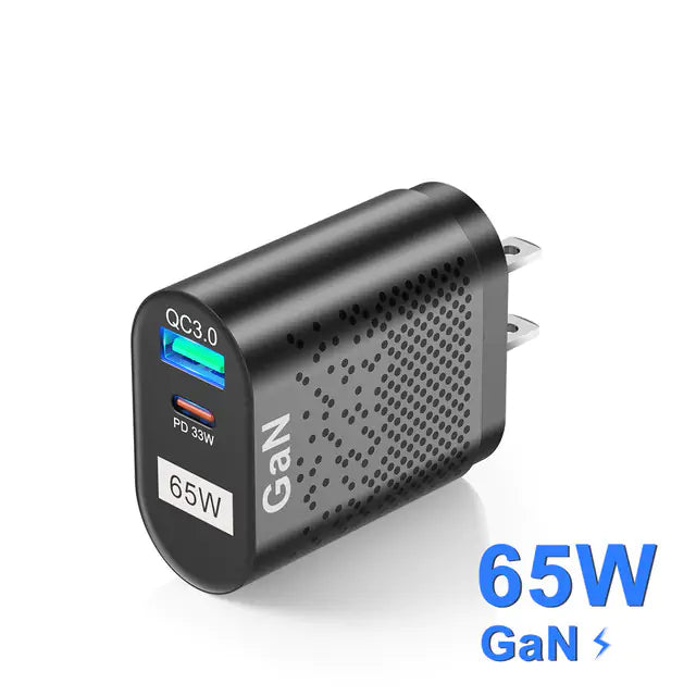 Fast 65W! USB Charger