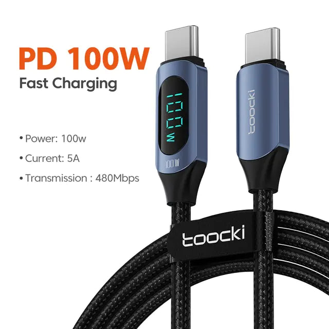 100W PD Fast Charging Cable