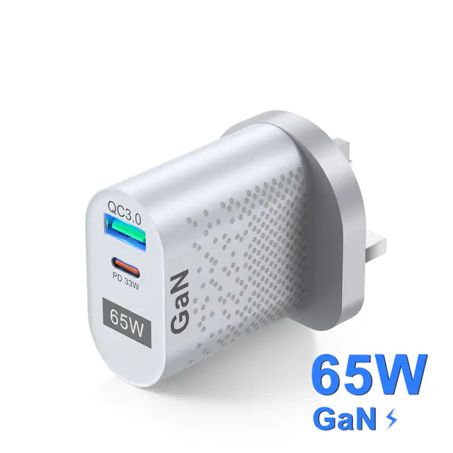 Fast 65W! USB Charger